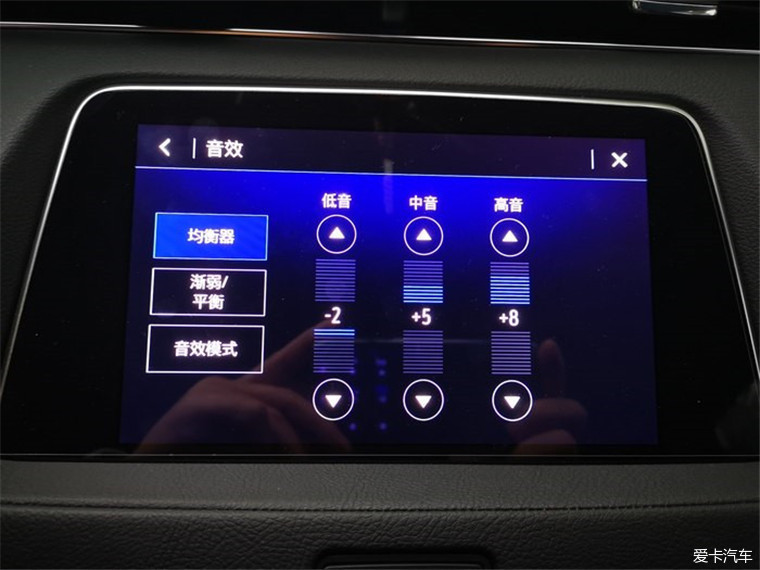 汽车重低音调节图三段图片