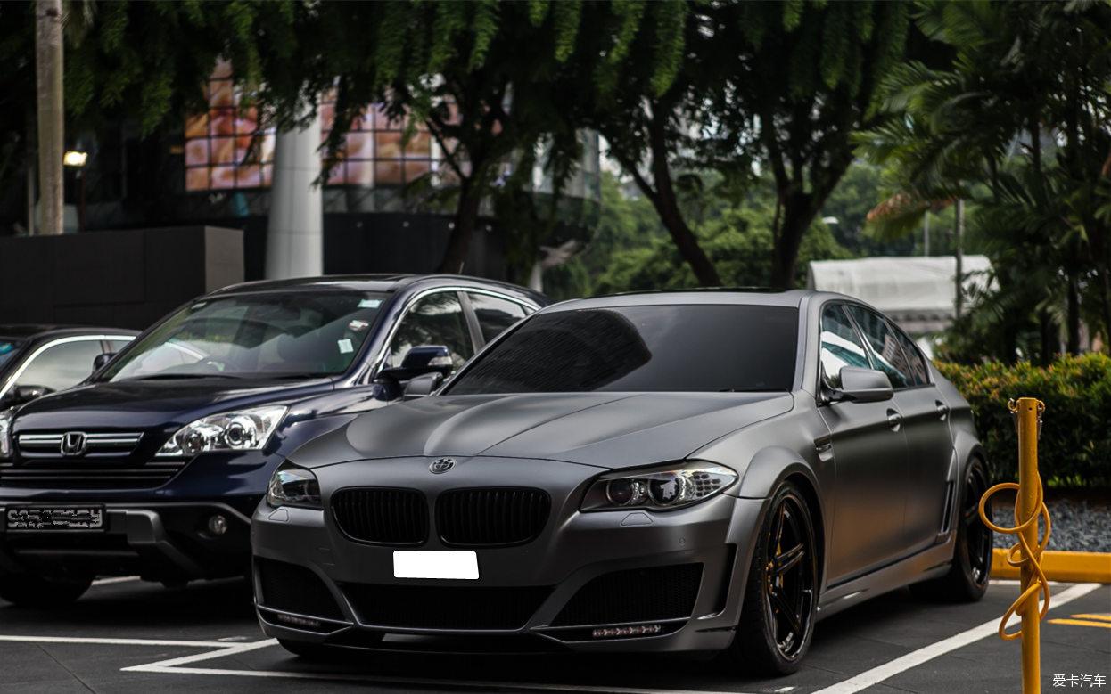 不改无术宝马5系进化黑武士套件