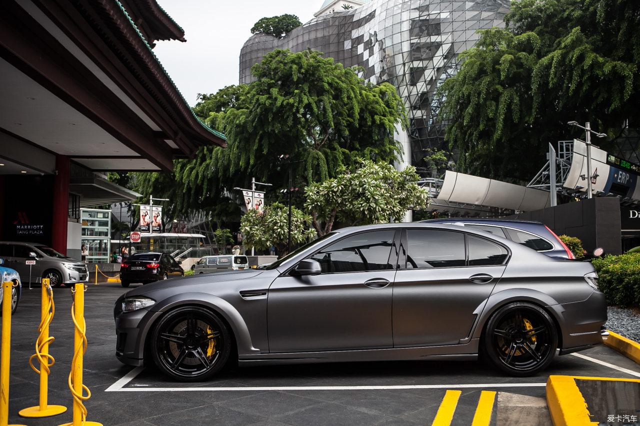 不改无术宝马5系进化黑武士套件