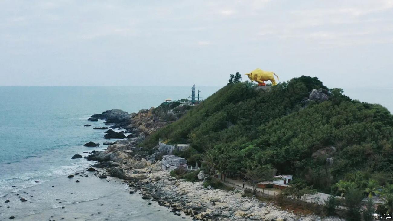 一場不完美的日落為我們的三亞西島漁村畫上完美的句點