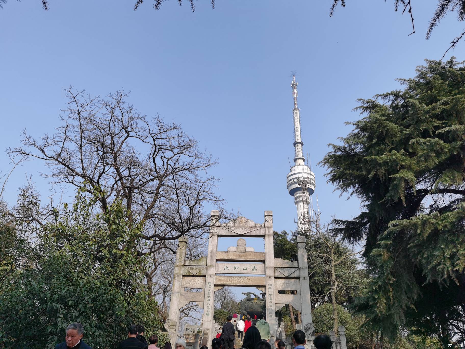 最美風景在路上武漢龜山公園至晴川閣踏青