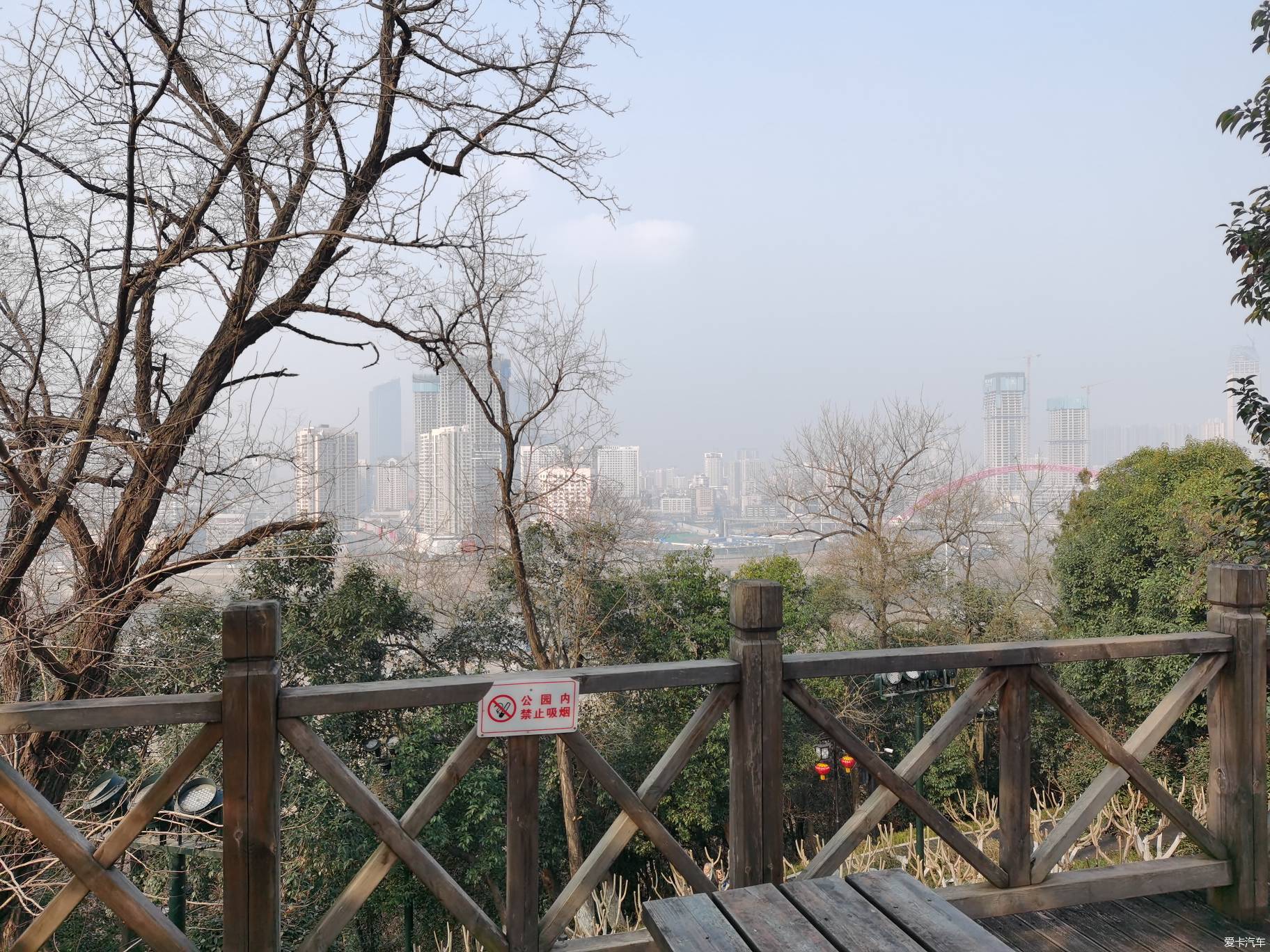 最美風景在路上武漢龜山公園至晴川閣踏青