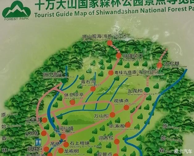 春节登山畅游十万大山国家森林公园