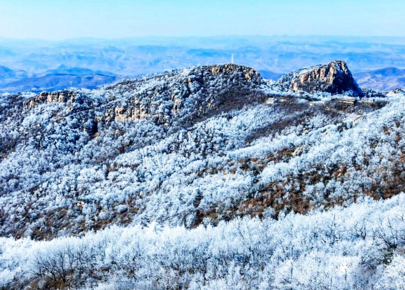 雾凇裹沂山