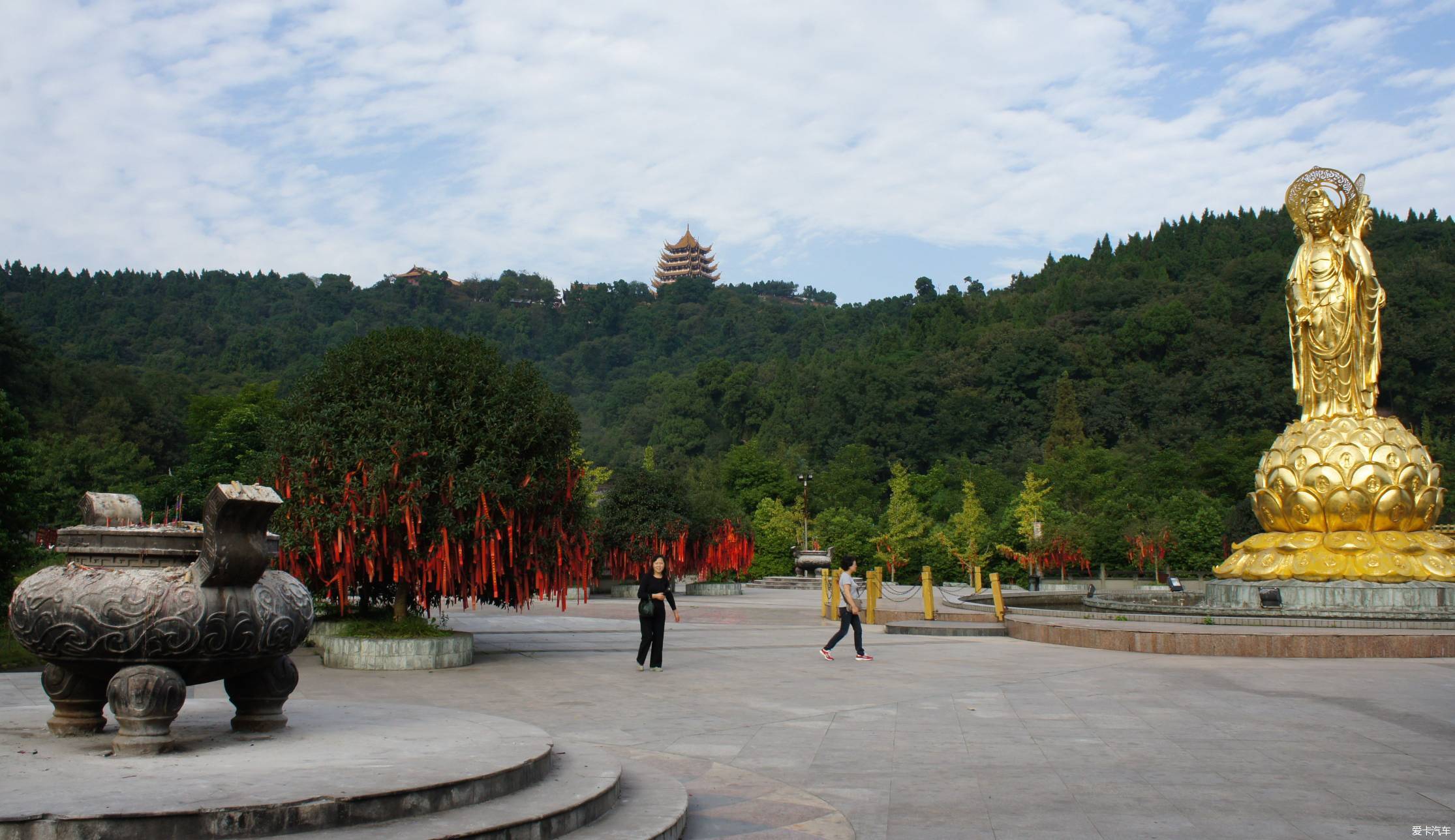 遂宁灵泉寺景区图片