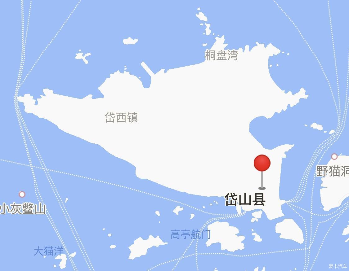 岱山湖地图图片