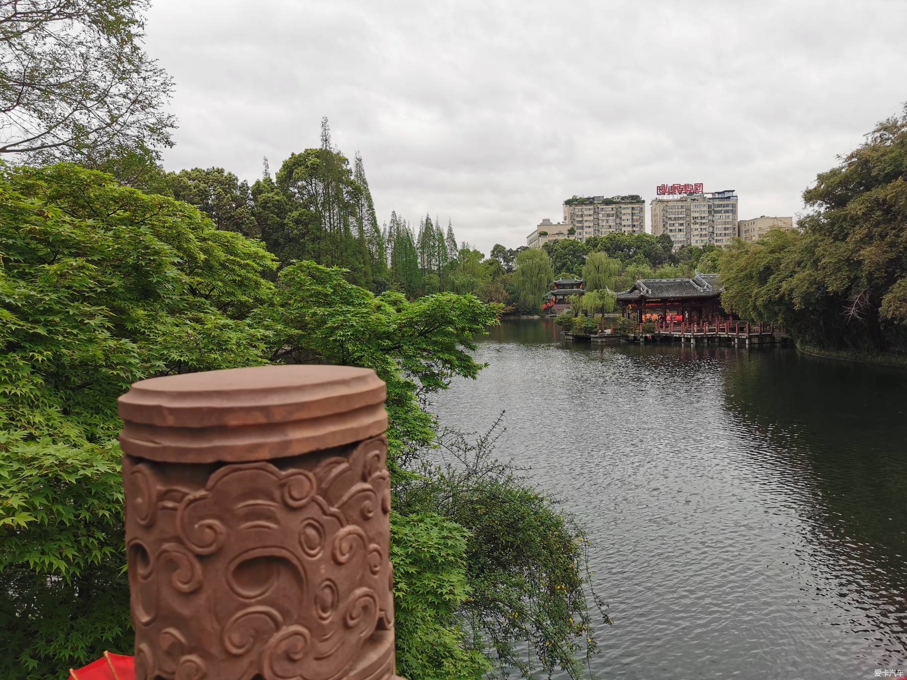 雙流的棠湖公園路過很多次第一次進來有蘇州園林的味道呢