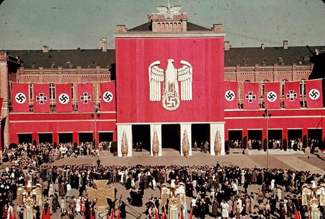 1939年德国柏林纳粹庆祝退伍军人节