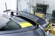 奔驰AMG GT改装GTR碳纤维大尾翼升级包围套件，完美上车