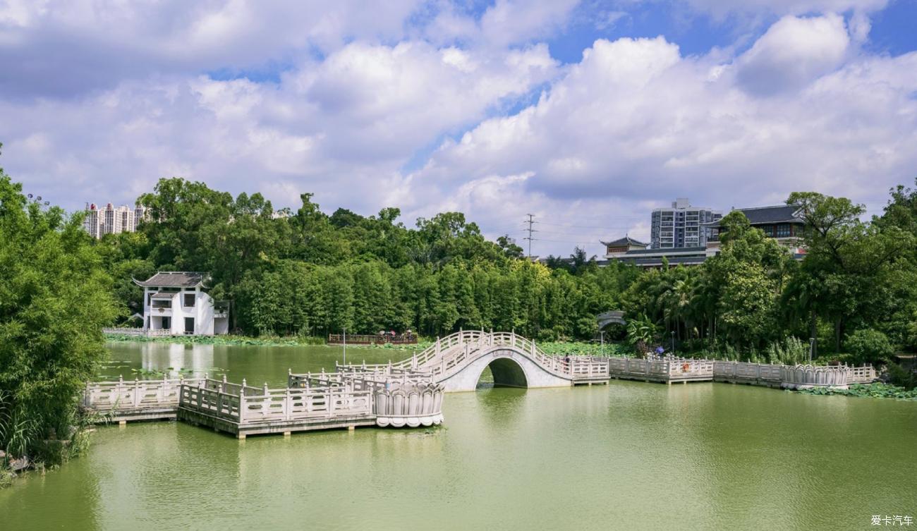 狮山公园风景图图片