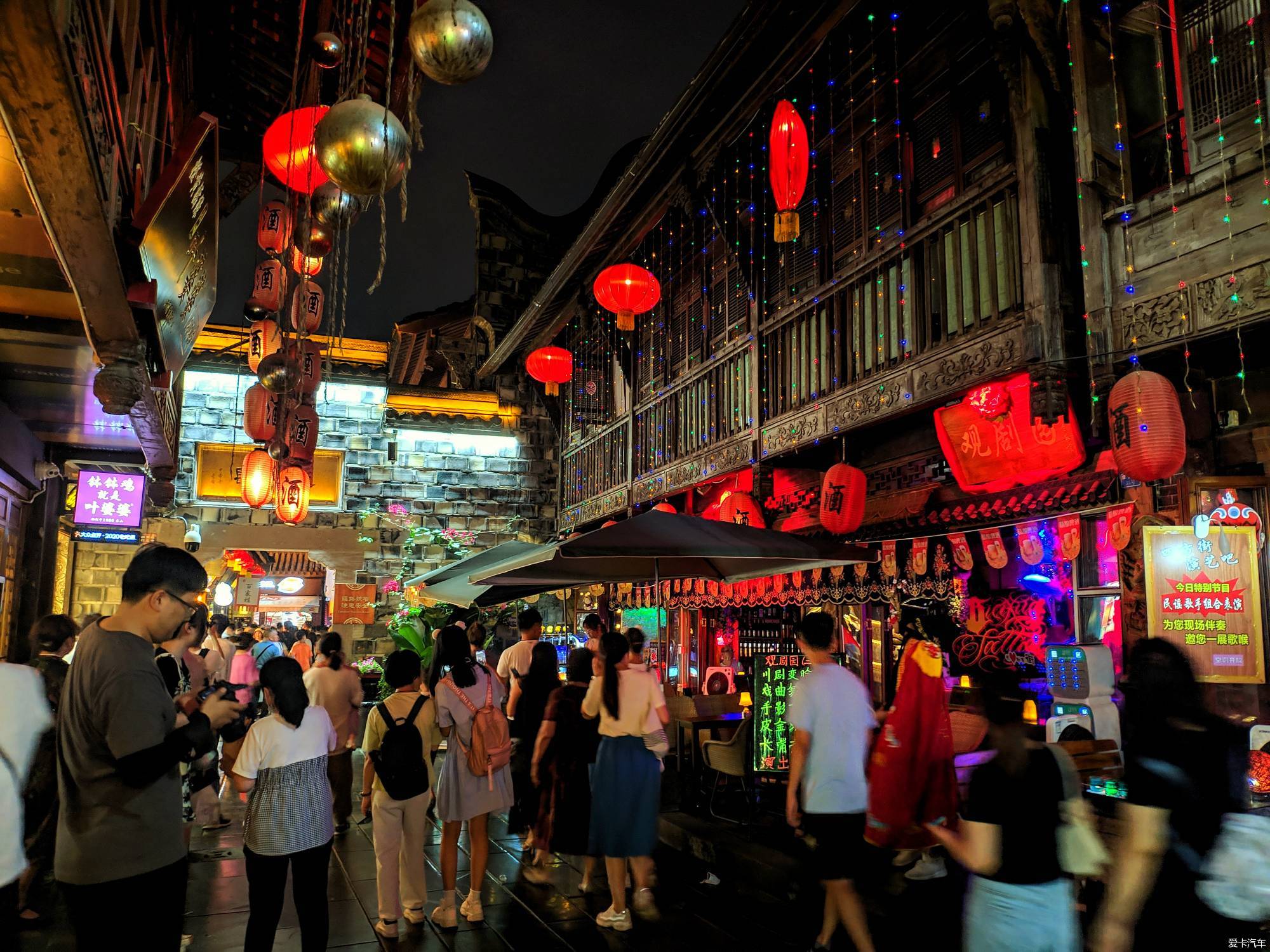 夜游成都景点推荐图片