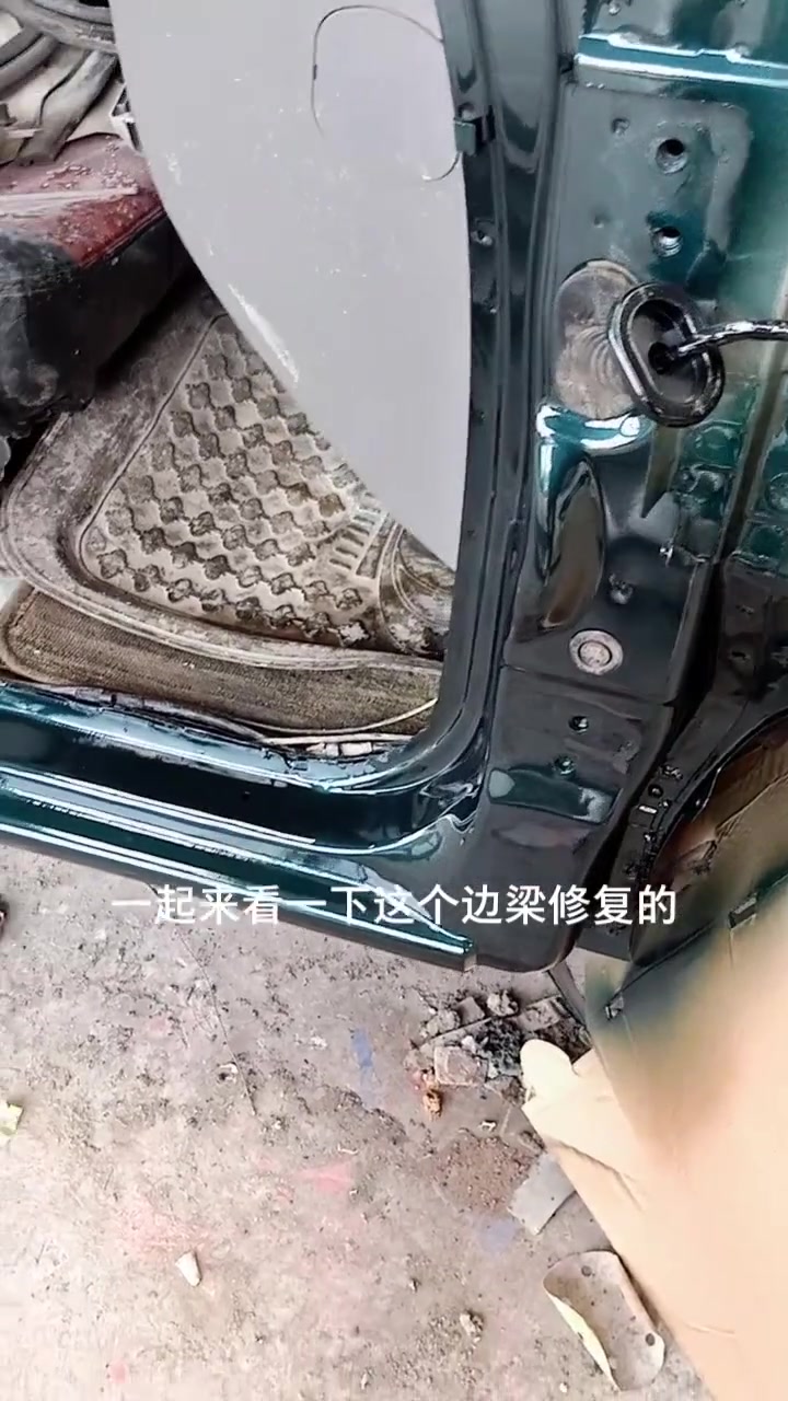 江淮皮卡車邊梁修復已經完成,關注我帶你們看一輛破爛