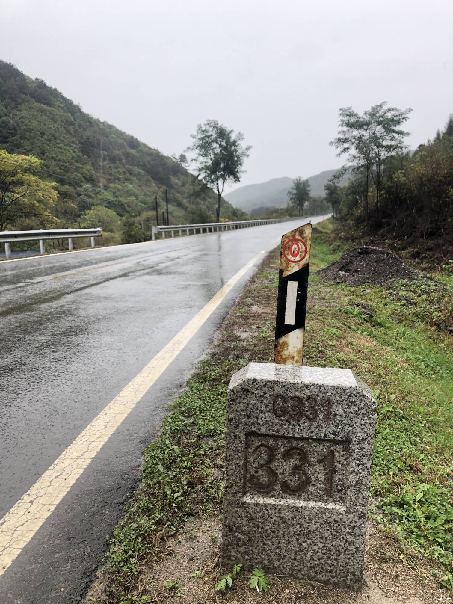 【秋趣】边境线国道之旅~雨中体验感觉不一样的g331