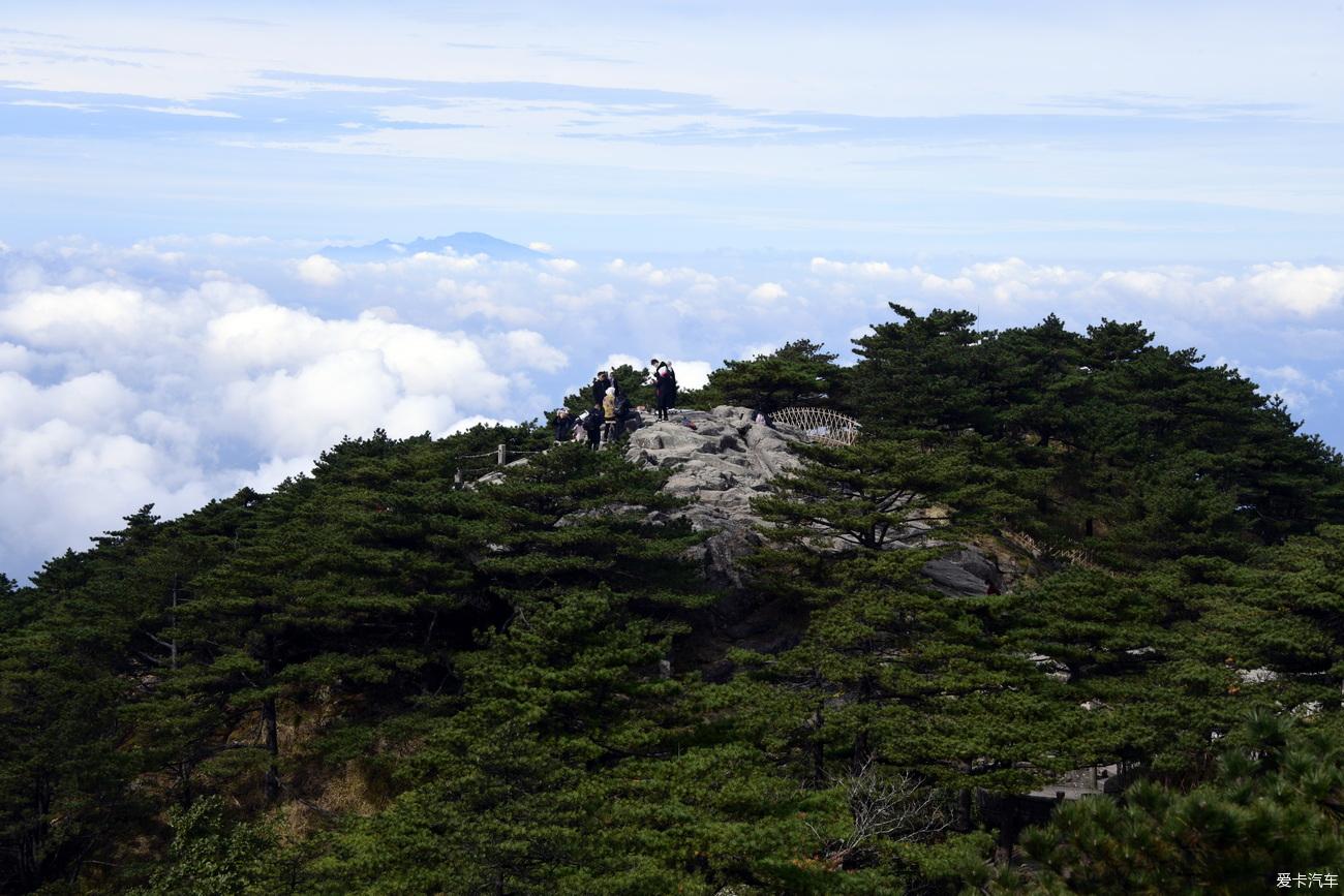 黃山排雲峰丹霞峰圖片【嚴建設】