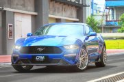 新款福特野马Mustang改装CMH款原创碳纤前唇小包围