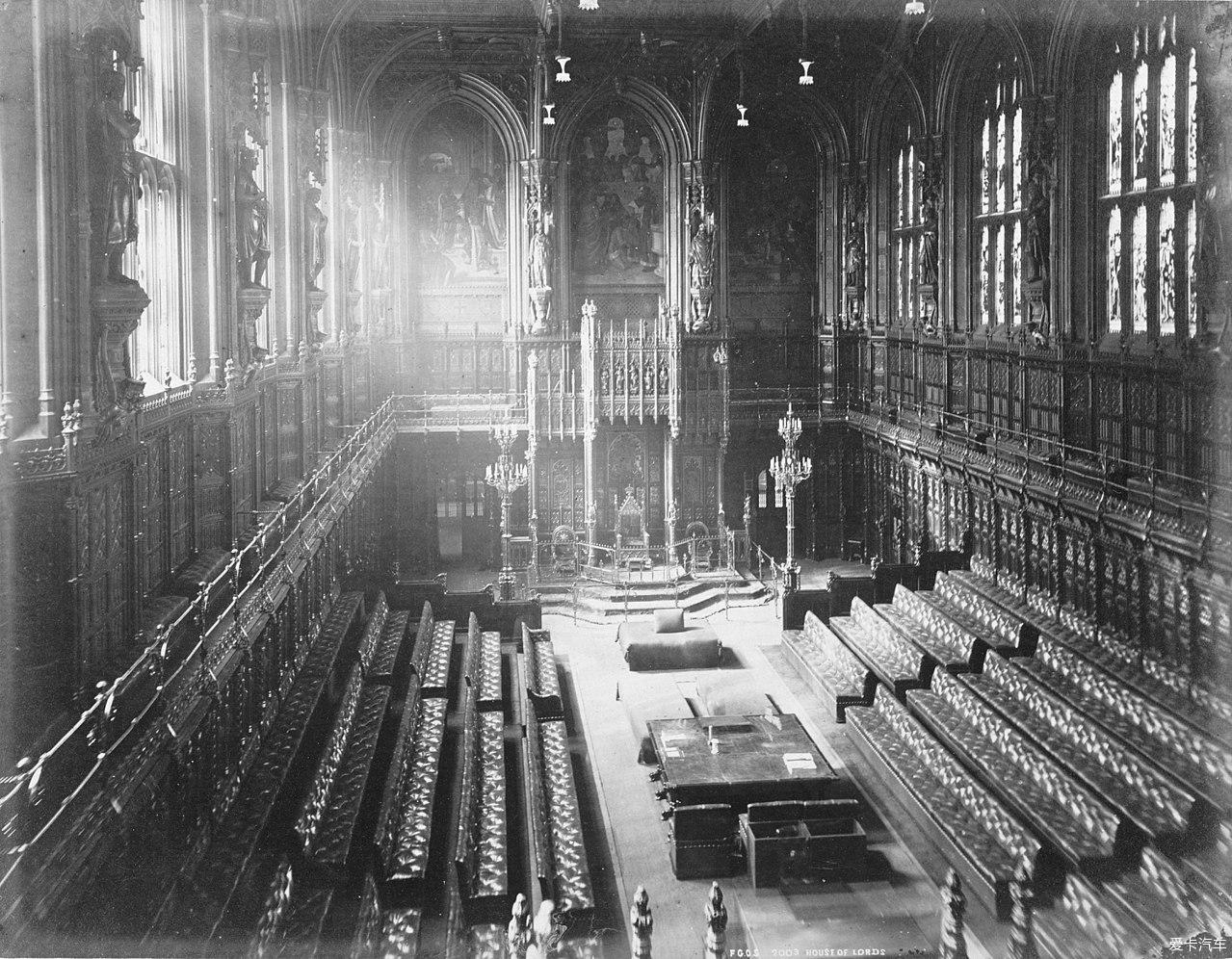 1875年英国议会的国会大厦