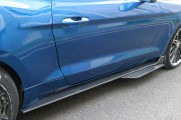 18-20款福特野马改装GT500正版碳纤侧裙效果及产品展示