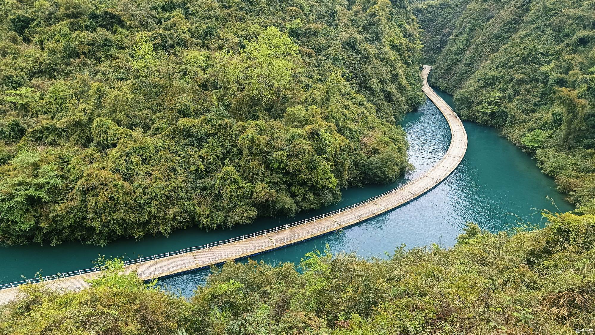 【2022春日筆記】打卡獅子關網紅浮橋-愛卡汽車網論壇