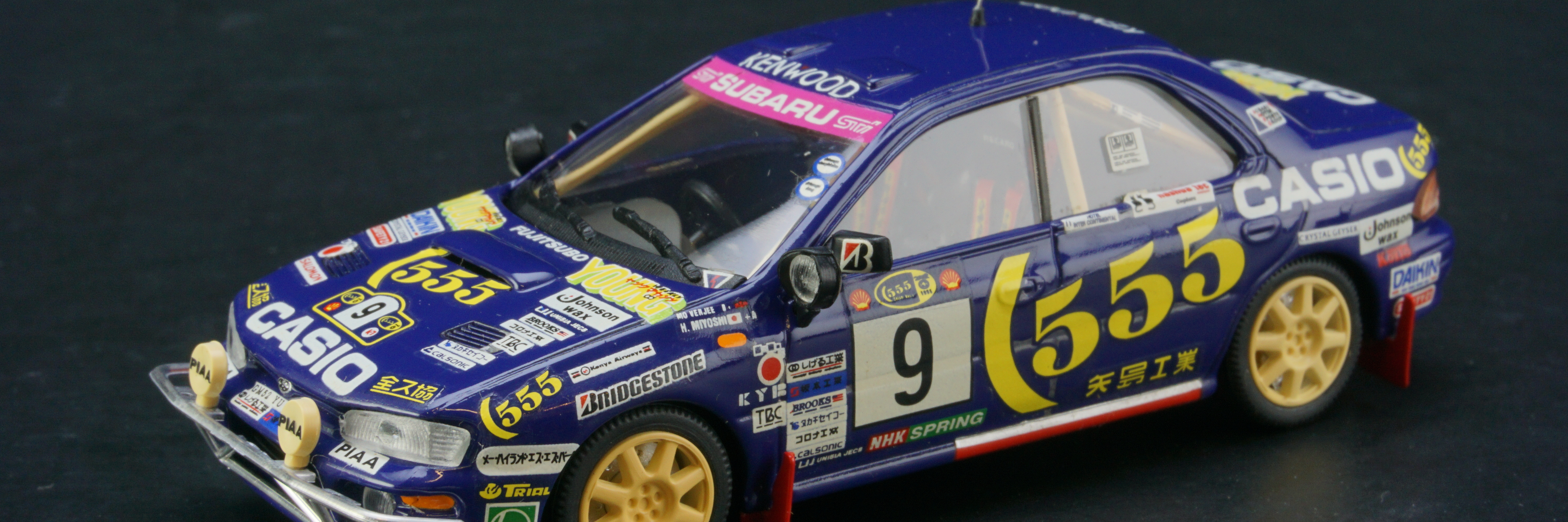 1995斯巴鲁翼豹拉力赛冠军车