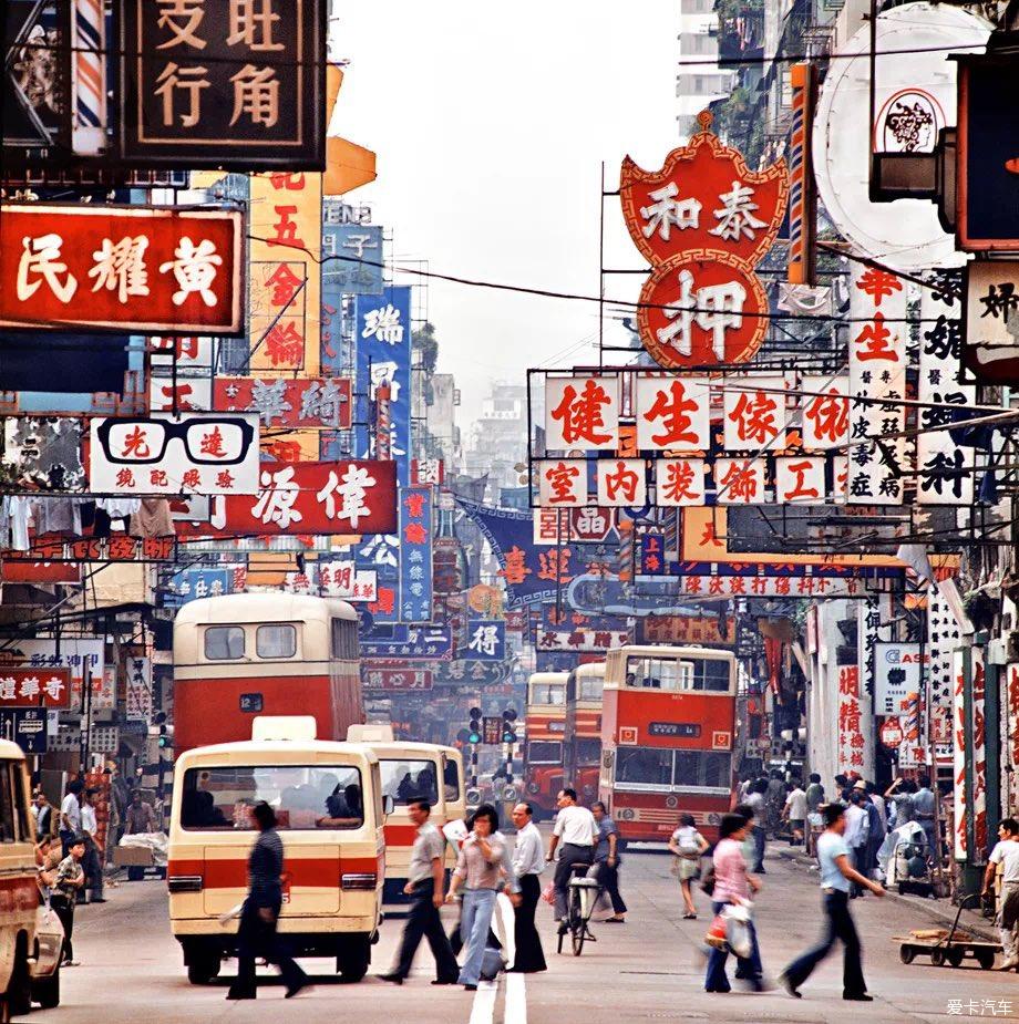 90年代香港街景图片