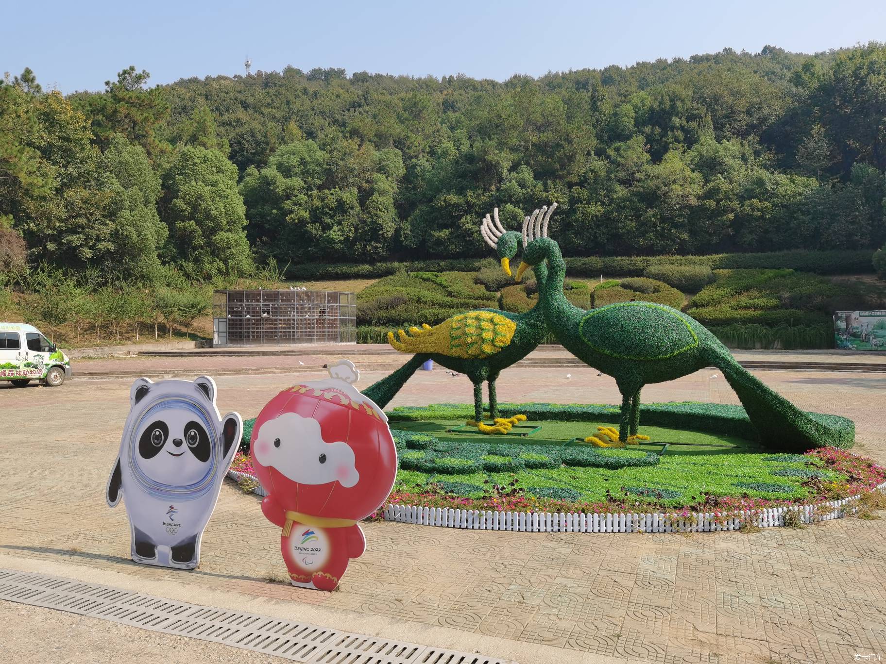 武漢九峰森林動物園中秋裝飾一新(上)-愛卡汽車網論壇