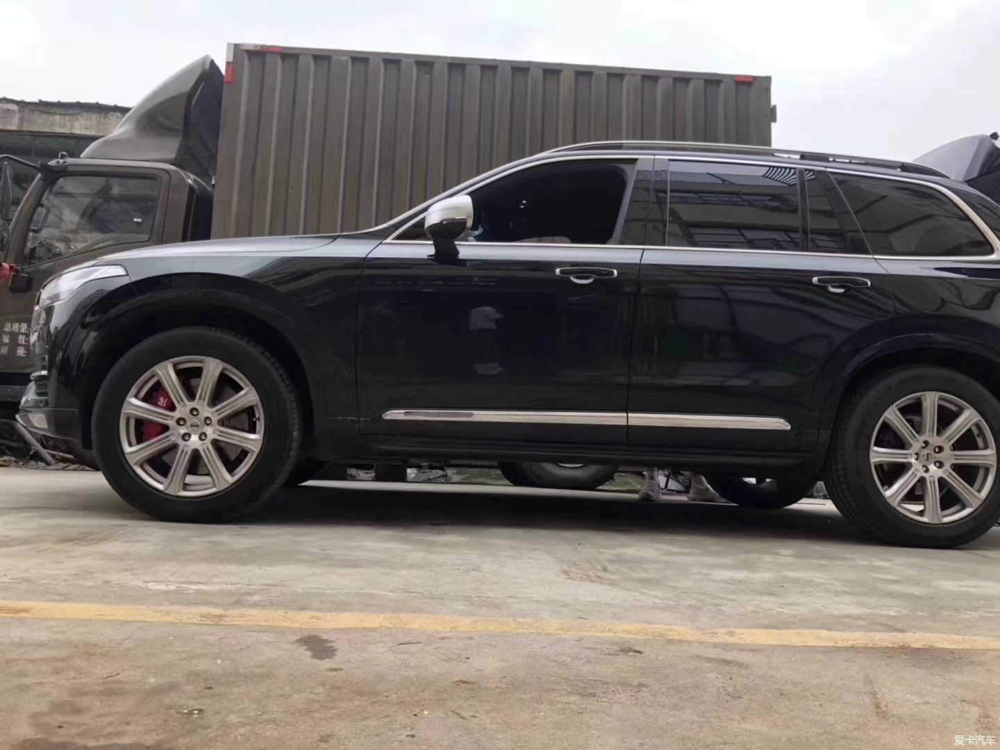 (沃爾沃xc90剎車改裝)ap8520大六卡鉗,搭配380盤-愛卡汽車網論壇