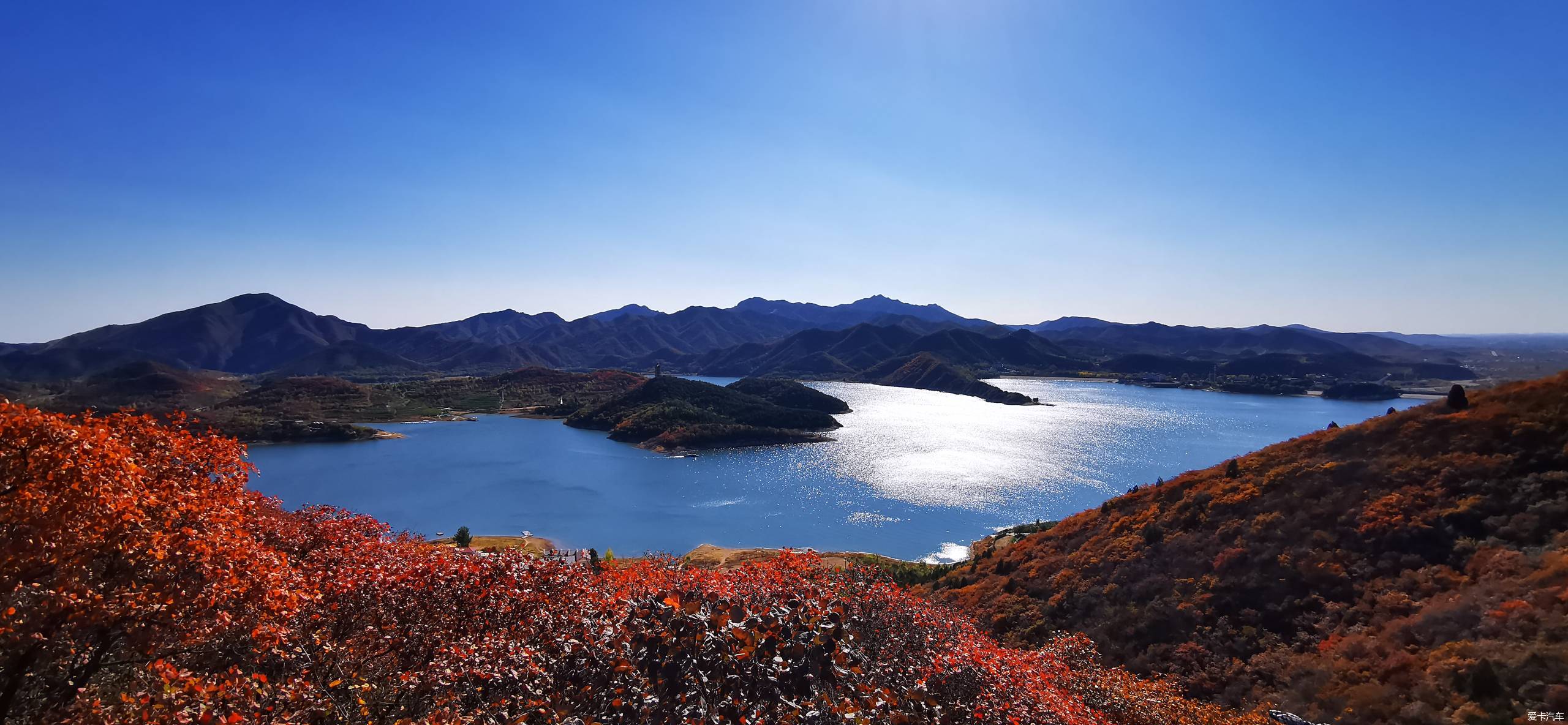 金海湖的秋天图片