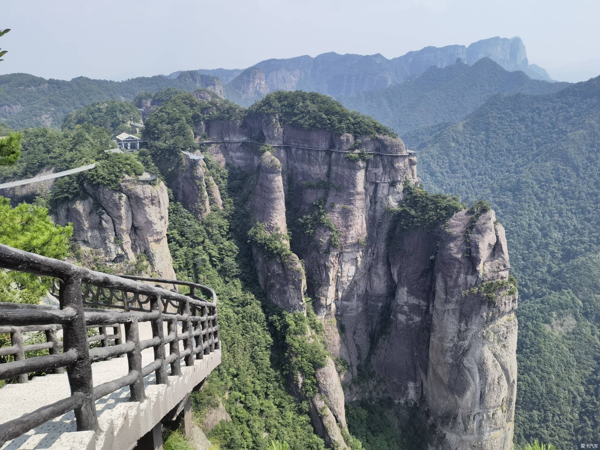 国庆游浙江台州神仙居风景区,玻璃观景台的名称是步步惊心