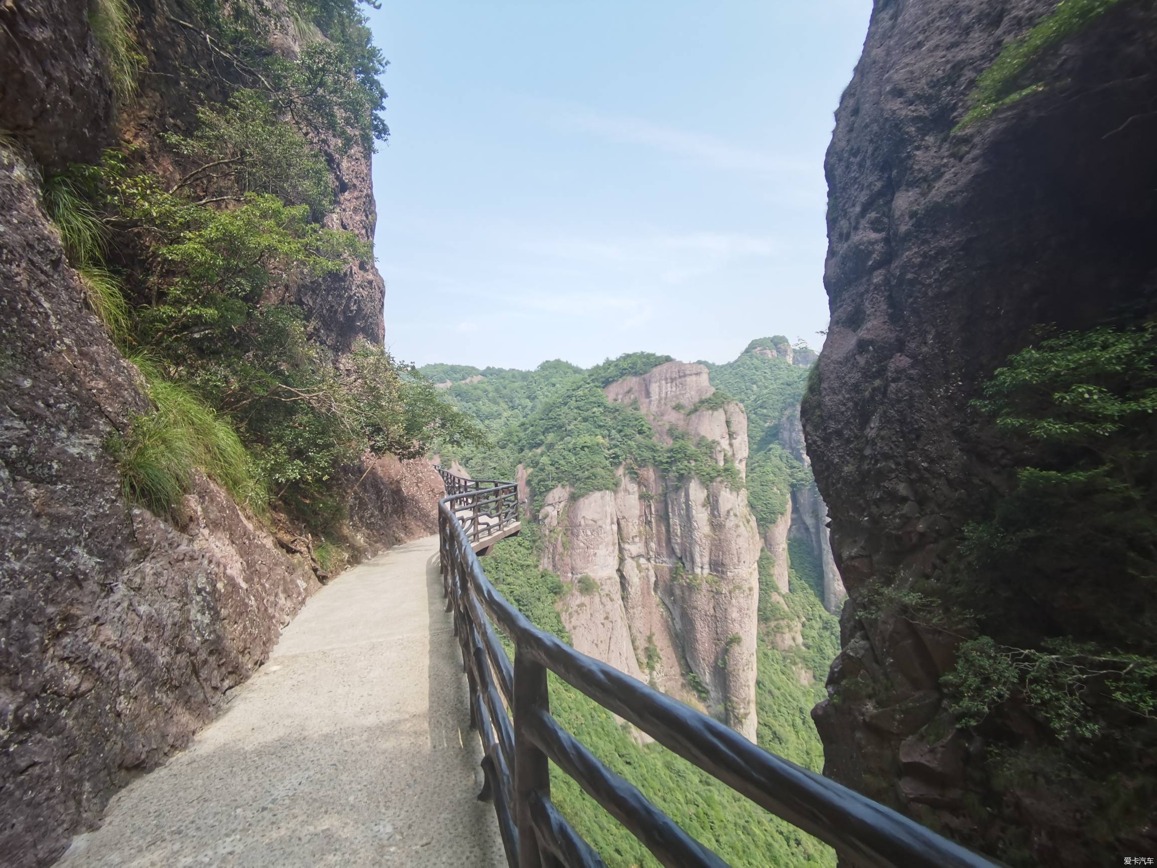 国庆游浙江台州神仙居风景区,玻璃观景台的名称是步步惊心