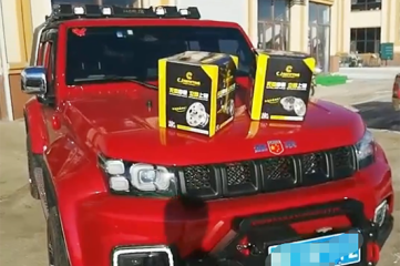 BJ40安装cj的前后差速锁，秒变三把锁哇！你就说强不强
