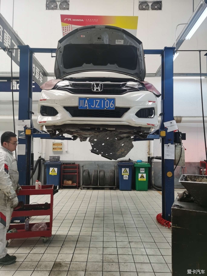 【小结】这几天有空，带我的小飞度去保养一下