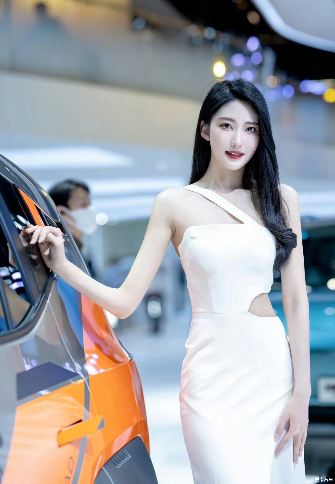 最新重庆车展车模最美图片