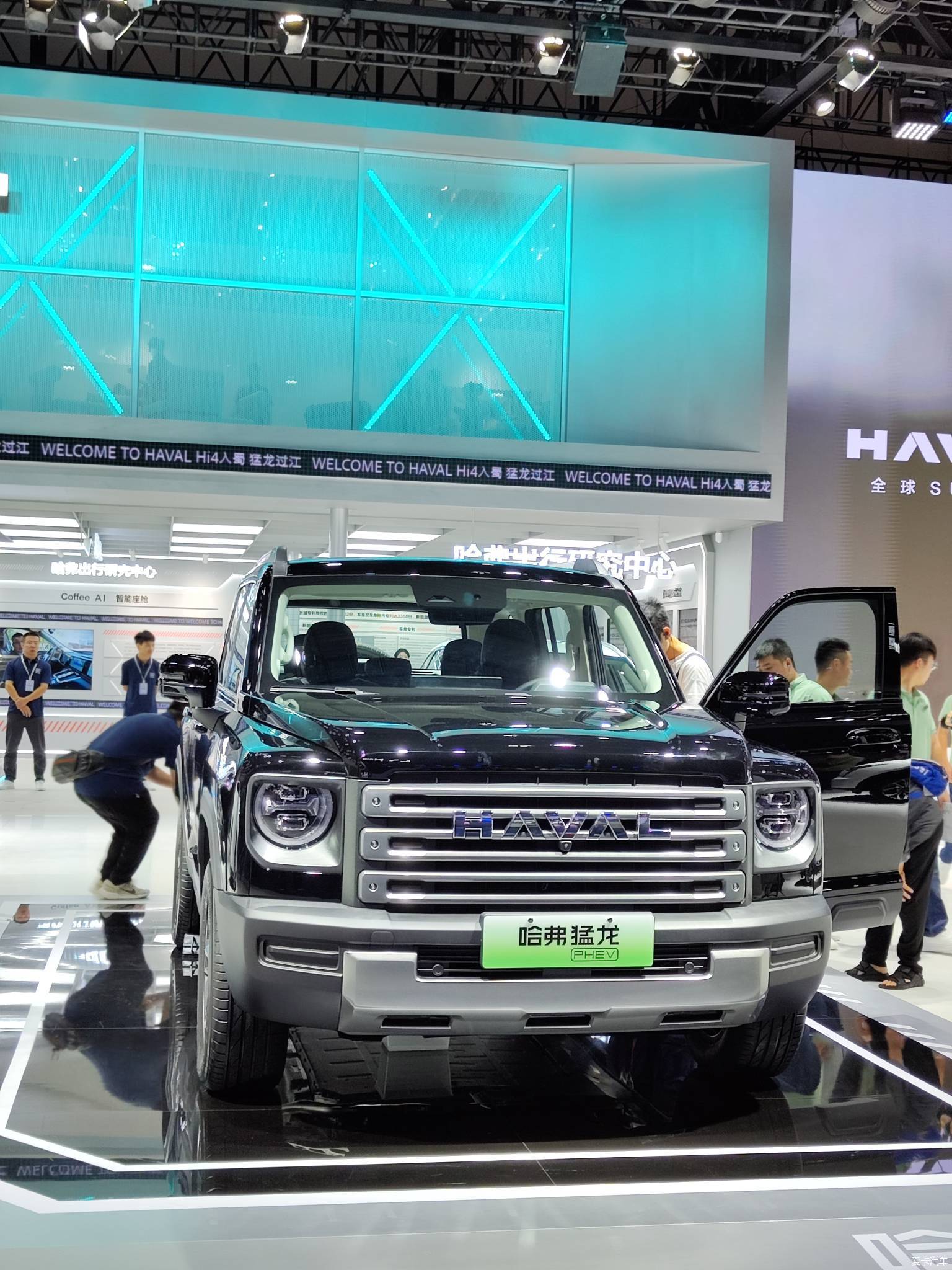 【2023 Chengdu Auto Show】 New energy with square shells still attracts me more | Harvard Raptors