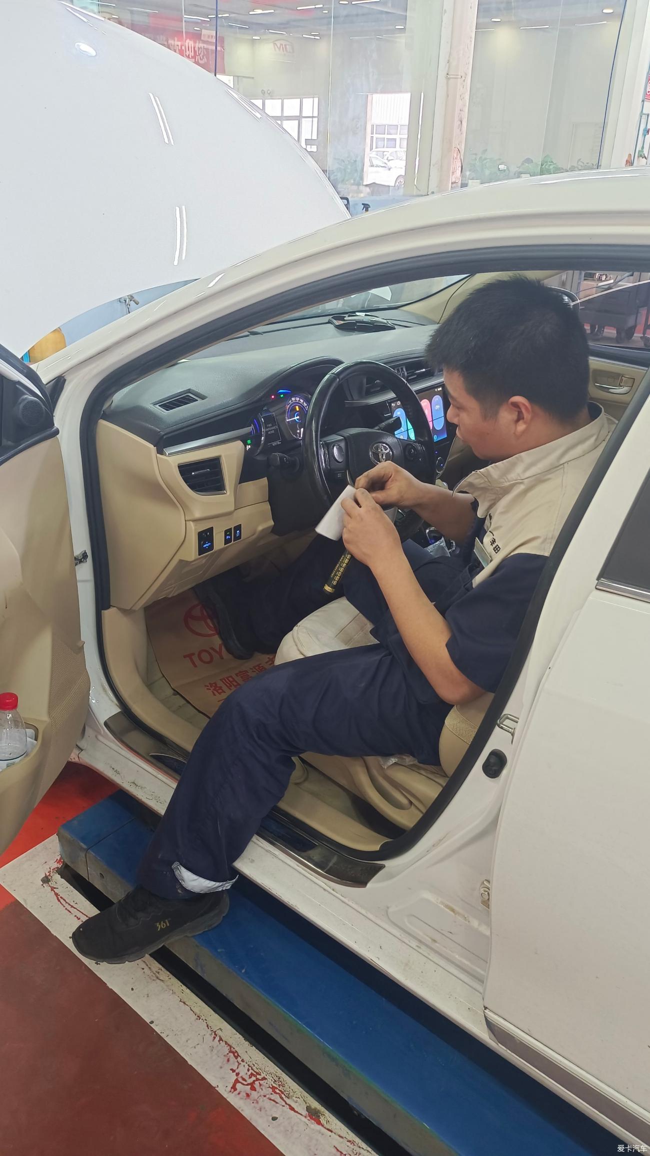 一次好的保养体验过程,体验有温度的服务