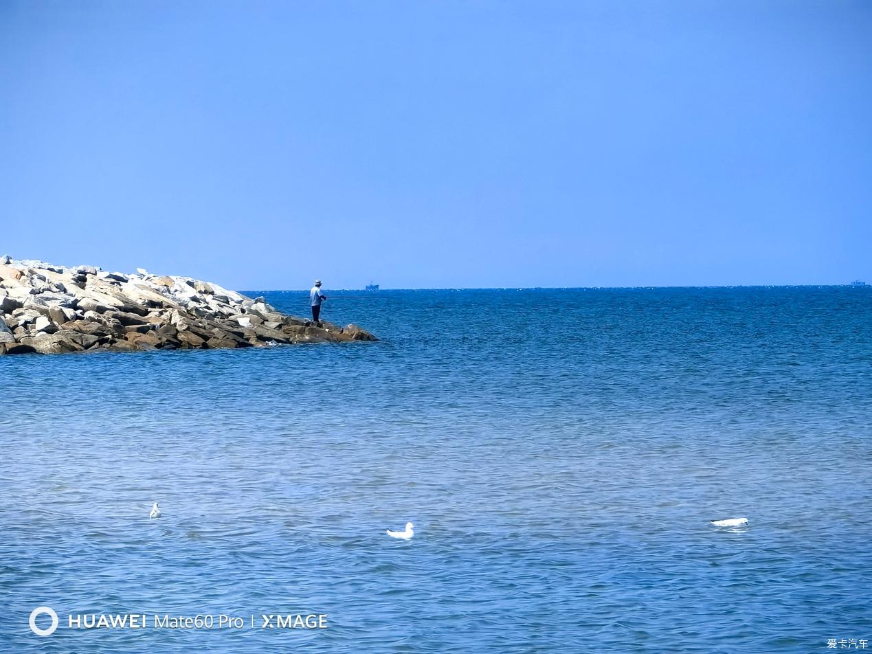 新哈弗H5环渤海游Day3:海水清澈动人,海上落日别有滋味