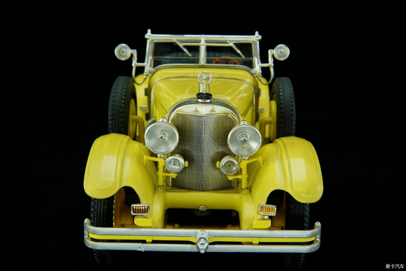 1927梅赛德斯奔驰630K敞篷轿车1：18模型