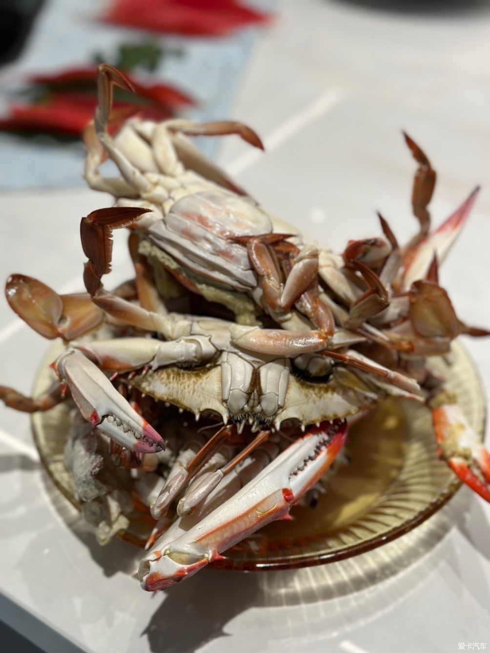 听说中秋节要吃蟹，今天中午整了一顿，顺便给大家推荐美味做法