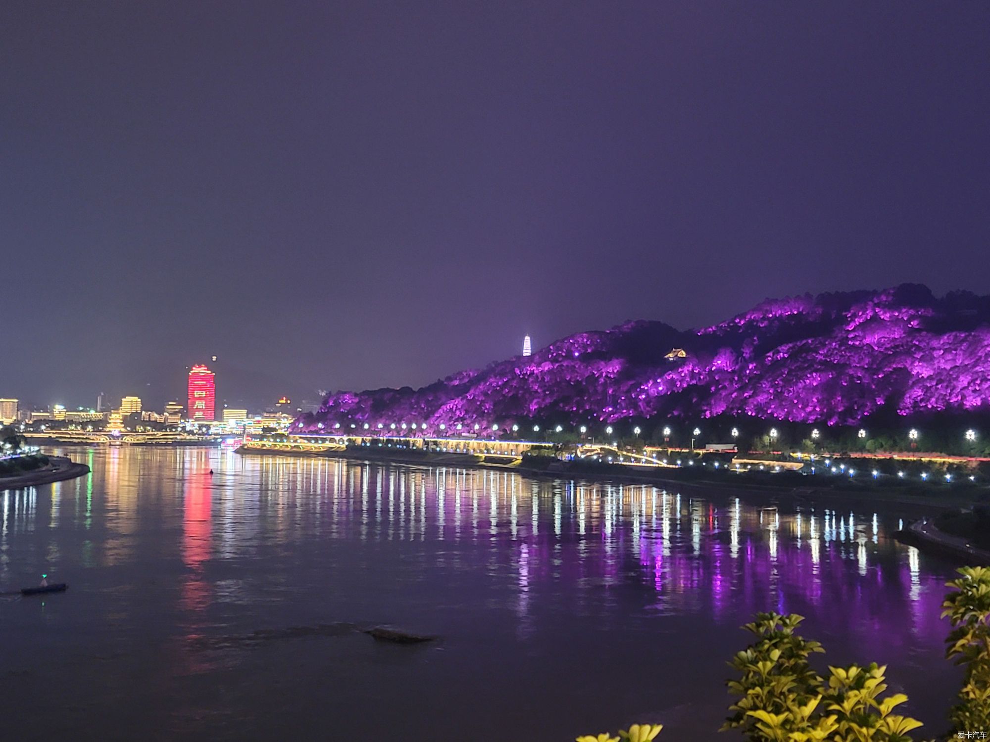 宜宾夜景观赏地点图片