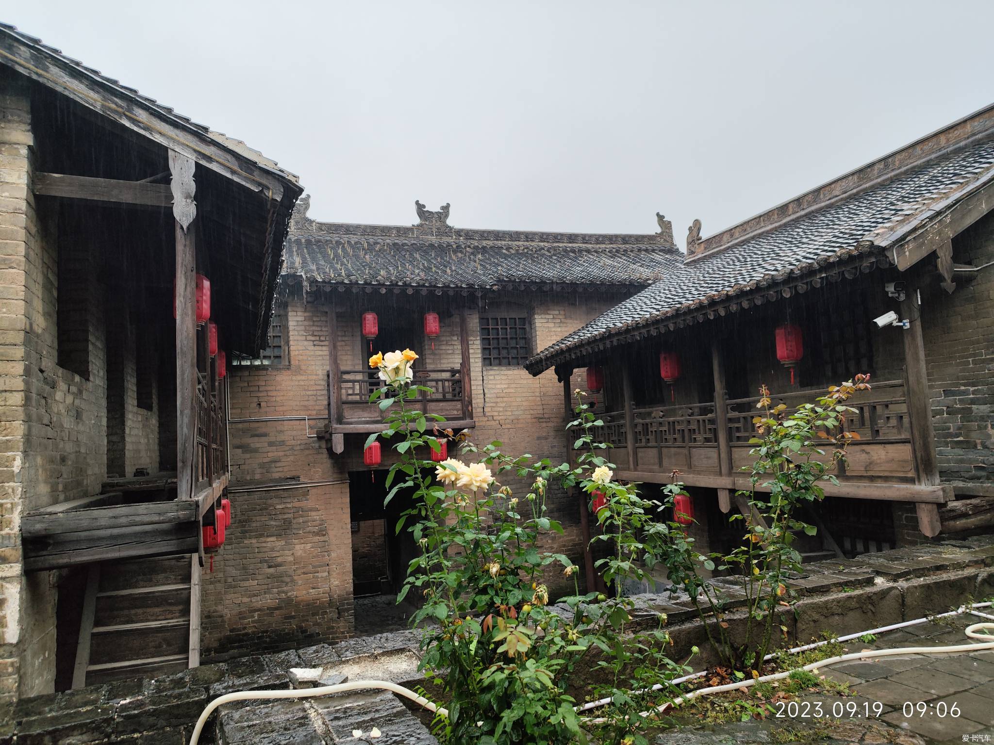 打卡    郭峪古城