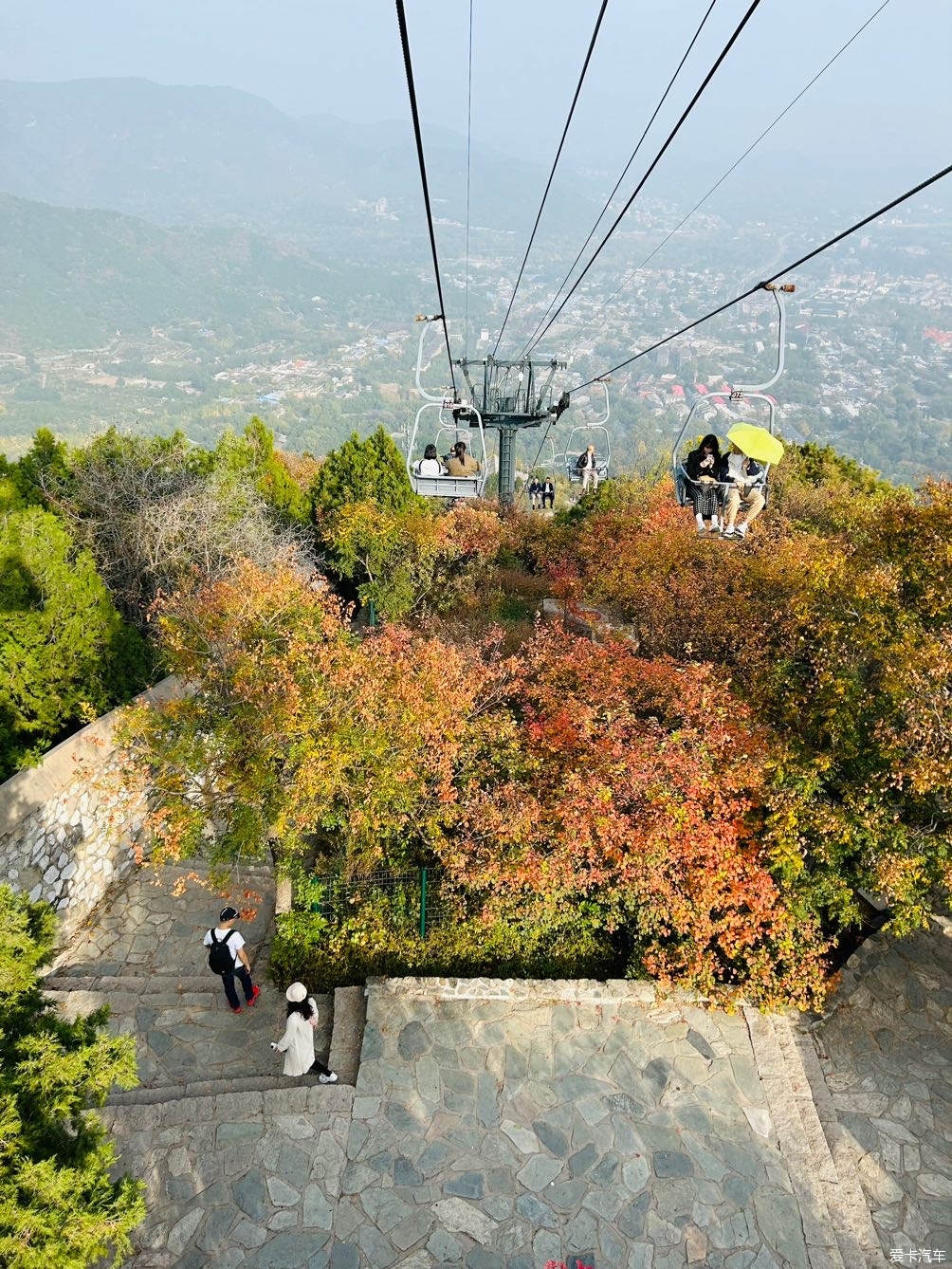 北京香山公园游玩图片