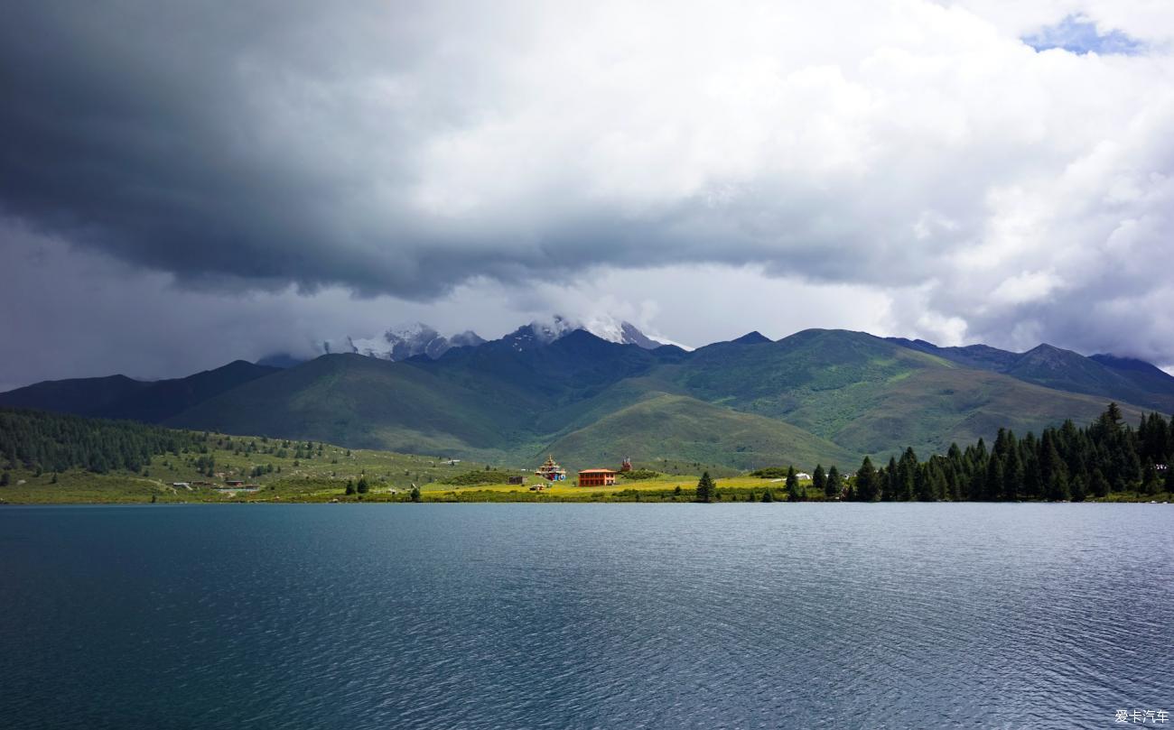 20-year-old Buick Sail’s journey to Tibet 15— Returning from the 3rd and 8th lines, enjoy the strange spring in Cuopu Valley