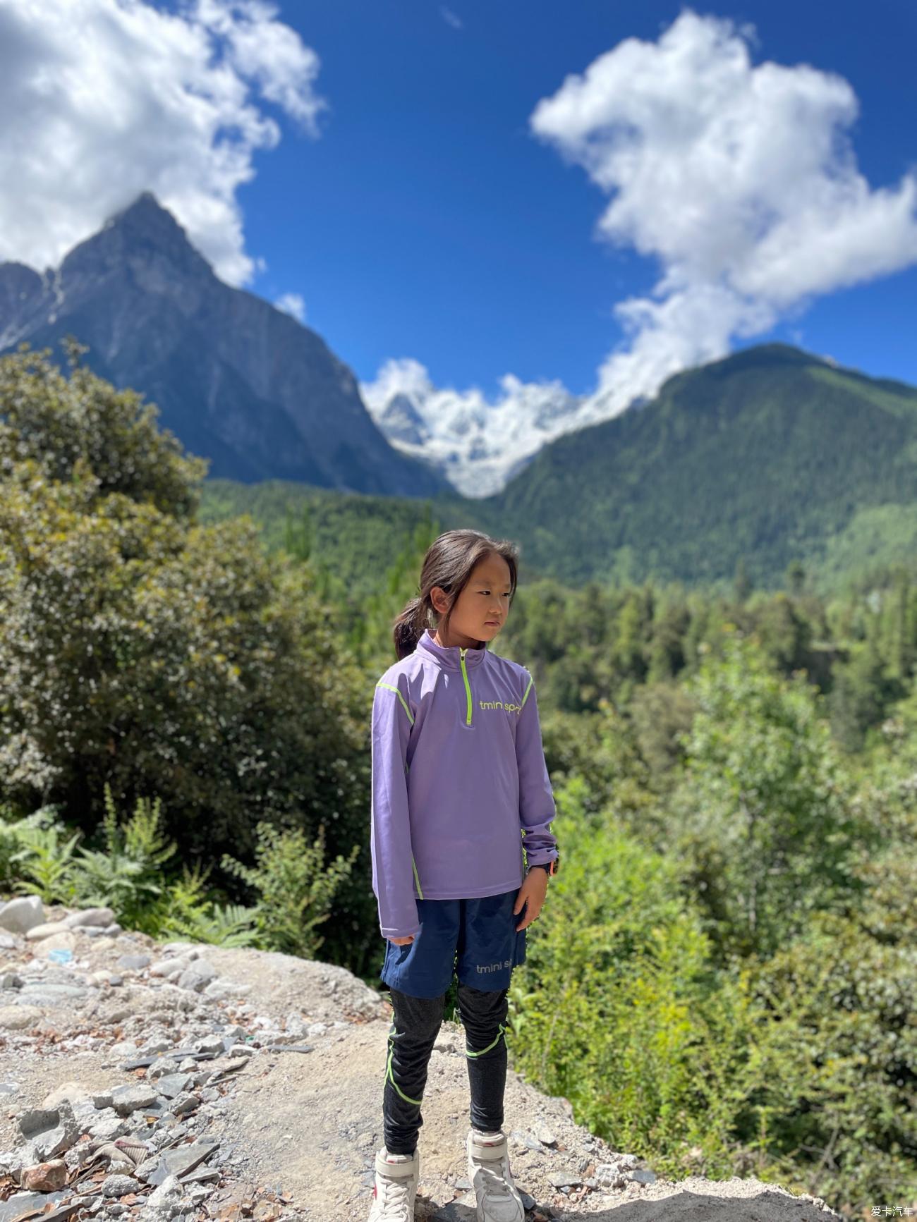 Self-driving in Tibet with my daughter Day 8: Ranwu Lake to Linzhi, encountering the mysterious glacier