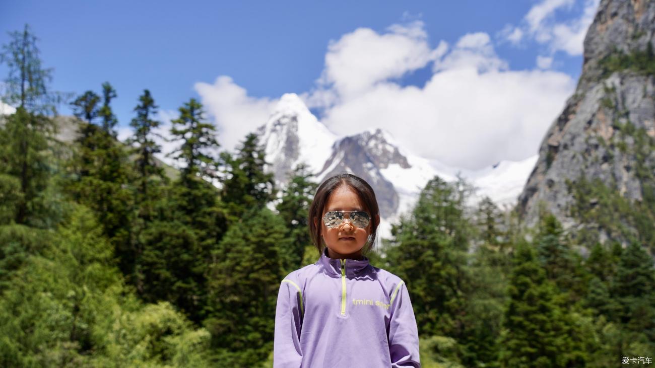 Self-driving in Tibet with my daughter Day 8: Ranwu Lake to Linzhi, encountering the mysterious glacier