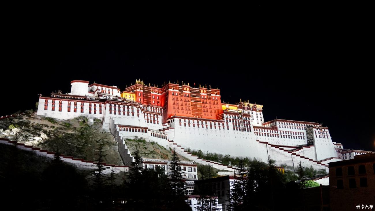 Driving in Tibet Day 9 with my daughter : Linzhi went to Lhasa and finally saw the Potala Palace