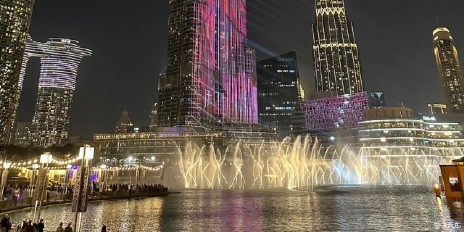 迪拜之旅—打卡迪拜mall音乐喷泉