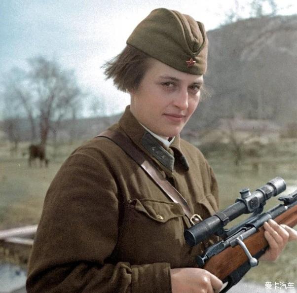 Lyudmila Pavli Chenko, nicknamed "Lady Death", was a famous sniper during World War II