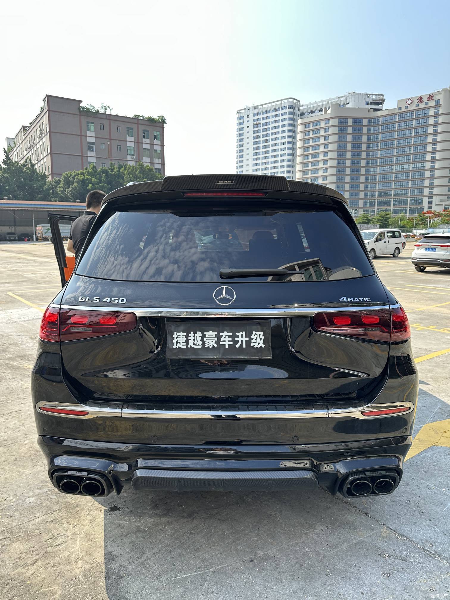 奔驰gls450升级巴博斯gls g800