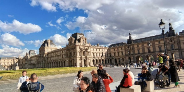 （欧洲八国行71）法国巴黎卢浮宫—四大历史博物馆之首