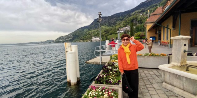 （欧洲八国行91）瑞士琉森湖畔风景区