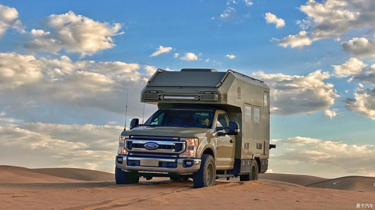 旅美奇域f350四驱越野房车 福特底盘性能优秀开启越野新生活